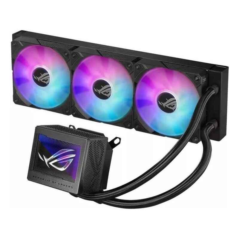 Cooler Asus ROG RYUJIN III 360 ARGB- skt universal- racire cu lichid- ventilator 120 mm x 3- 2200 rpm- iluminat ARGB- ROG RYUJIN