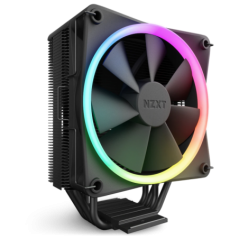 Cooler NZXT T120 RGB- skt universal- racire cu aer- ventilator 120 mm- 1800 rpm- inaltime cooler 159 mm- 4 heatpipe- iluminat