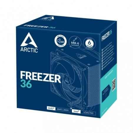COOLER Arctic Freezer 36-racire aer- HDT heatpipe- skt Intel LGA 1700- AMD AM5/AM4- fan 120mm- ACFRE00121Atimbru verde 08 lei)