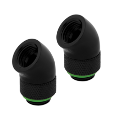 FITTING adaptor CORSAIR- filet G1/4- fitting angled rotary 45°- black- CX-9055002-WW