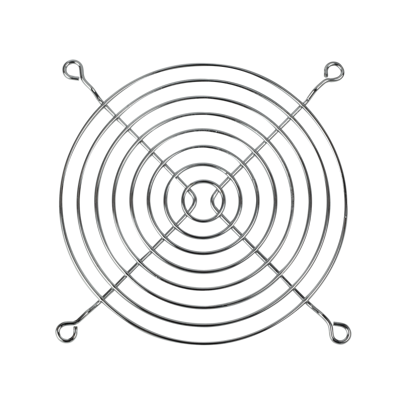 Grila ventilator ARCTIC- compatibil ventilatoare de 120mm- otel cromat- culoare argintie- ACFAN00087A