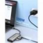Docking Station Vention- porturi: HDMIM)- 3 x USB 32 gen1- PD 100 W- conectare prin USB Type-CT)- rata transfer 5 Gbps- aliaj Al