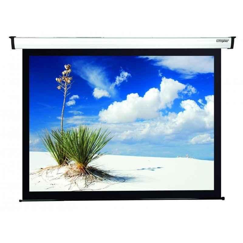 ECRAN proiectie SOPAR- electric- format 1 : 1- fixare perete - tavan- 180 x 180 cm- SP4180