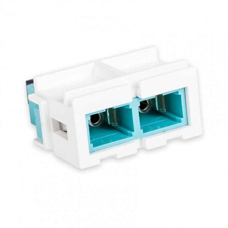 Adaptor - FO - Multimode - SC Snap-in - LANmark - Duplex - Aqua