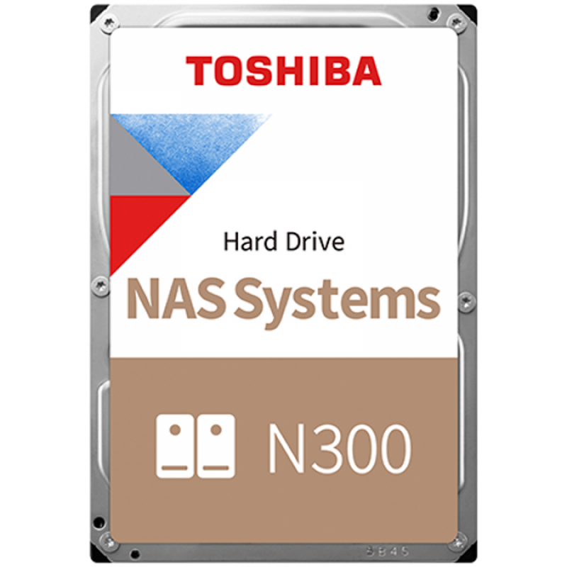 HDD TOSHIBA 6TB- N300- 7200 rpm- buffer 256 MB- pt NAS- HDWG460UZSVA
