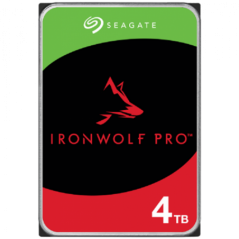 HDD NAS SEAGATE IronWolf Pro 4TB CMR35- 256MB- SATA 6Gbps- 7200RPM- RV Sensors- Rescue Data Recovery Services 3 ani) WRL: 550TB/