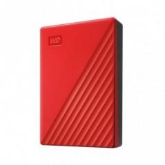 HDD extern WD 4 TB- My Passport- 25 inch- USB 32- rosu- WDBPKJ0040BRD-WESNtimbru verde 08 lei)