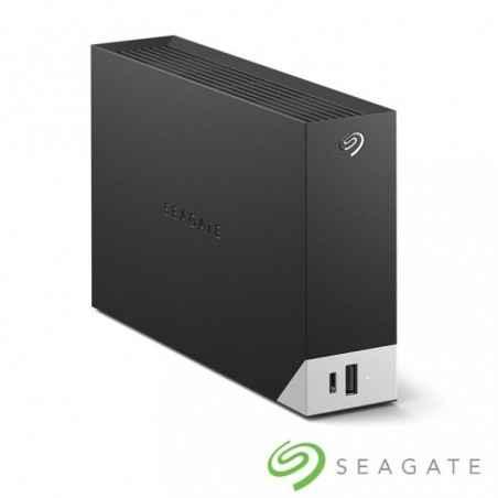HDD Extern SEAGATE One Touch Hub 18TB- 1x USB 32 Type-C- 1x USB 30 Type-A- Rescue Data Recovery Services 3 ani- Black- STLC18000