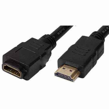 Cablu adaptor HDMI mama - HDMI tata - 30 cm