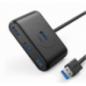 HUB extern Ugreen- CR113 porturi USB: USB 30 x 4- conectare prin USB 30- lungime 1 m- negru- 20291timbru verde 08 lei) - 6957303