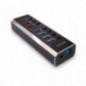 Hub Lindy 7 Port USB 30 3x QuickCharge LY-43371timbru verde 018 lei)