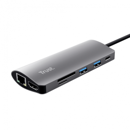 HUB USB Trust Dalyx 7-in-1 USB-C Multiport Adapter 23775timbru verde 08 lei)