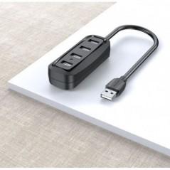 HUB USB Vention- porturi: 4 x USB 20- conectare prin USB 20T)- rata transfer 480 Mbps- ABS- cablu 05m- negru- VAS-J43-B050timbru