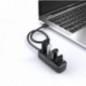 HUB USB Vention- porturi: 4 x USB 20- conectare prin USB 20T)- rata transfer 480 Mbps- ABS- cablu 1m- negru- VAS-J43-B100timbru