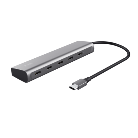 Hub Trust Halyx 5 x USB-C- gri TR-25136timbru verde 08 lei)