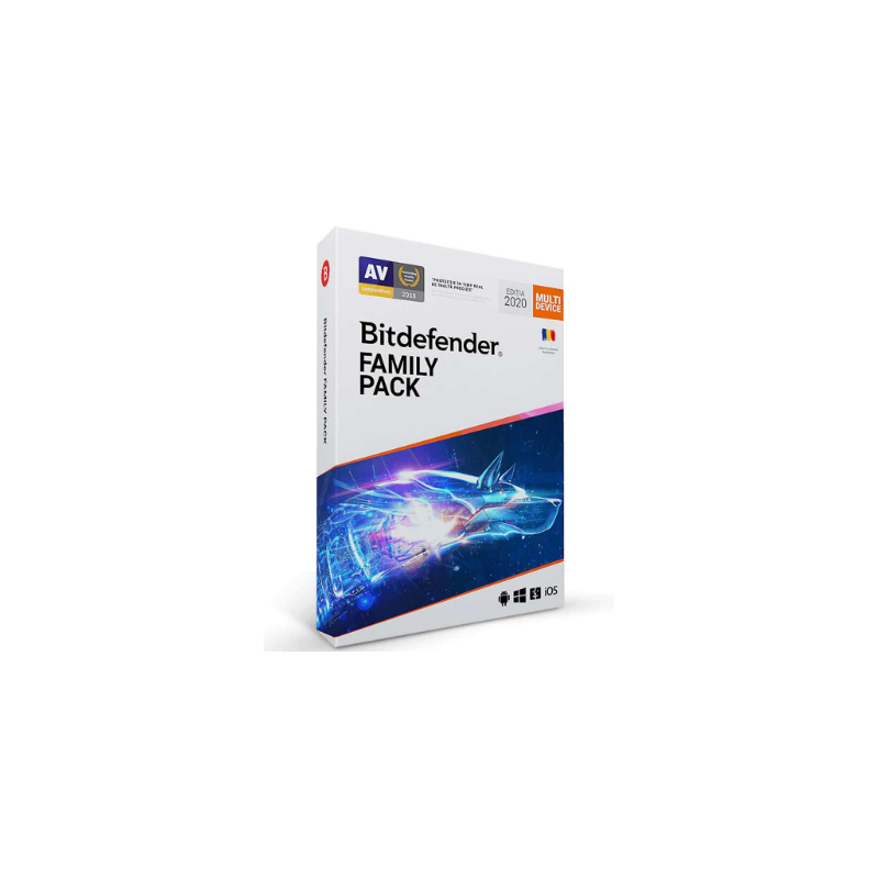 LICENTA Bitdefender Antivirus Family Pack- 15 utilizatori- 1 an pt PC- retail FP02ZZCSN1215BEN- valabile doar pe teritoriul Roma