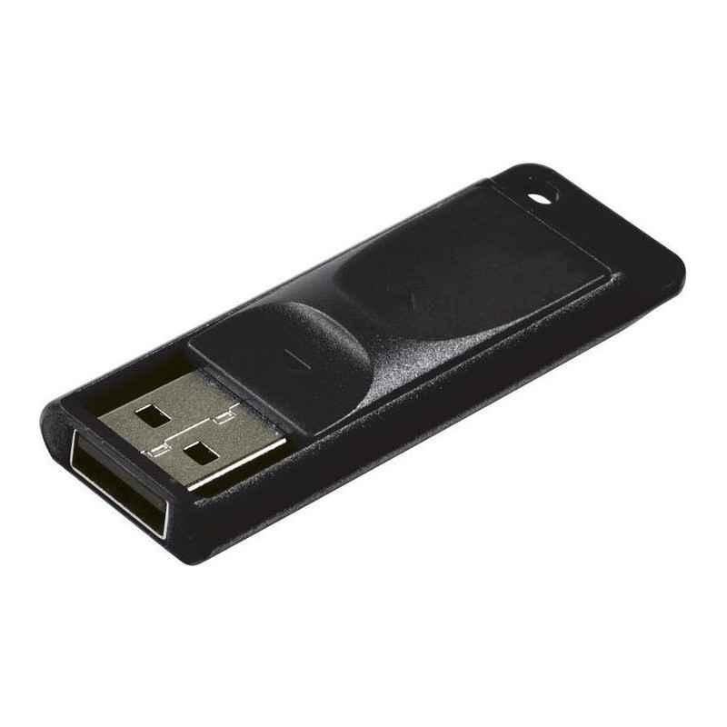 MEMORIE USB VERBATIM StoreNGo SLIDER 64GB USB 20- NEGRU 98698TIMBRU VERDE 003 LEI)
