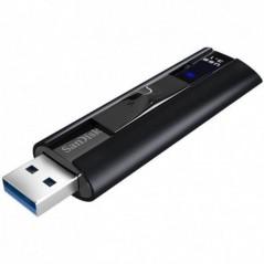 MEMORIE USB 31 SANDISK 128 GB- retractabila- carcasa aluminiu- negru- SDCZ880-128G-G46timbru verde 003 lei)