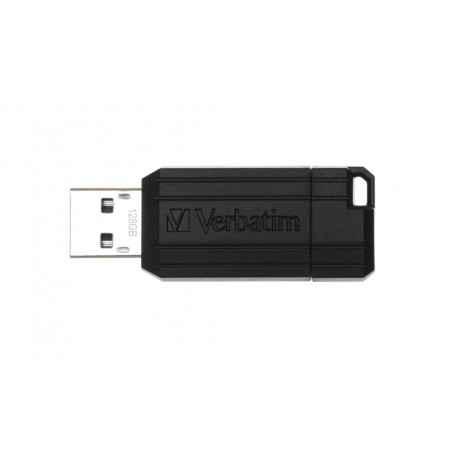 MEMORII USB Verbatim 20 PINSTRIPE 128GB BLACK- 49071timbru verde 003 lei)