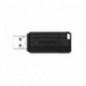 MEMORII USB Verbatim 20 PINSTRIPE 128GB BLACK- 49071timbru verde 003 lei)