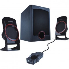 Multimedia - Speaker MICROLAB M 111 (2.1 Channel Surround, 12W, 35Hz-20kHz, RoHS, Black)
