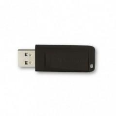 MEMORIE USB VERBATIM SLIDER- USB 20- 128GB BLK- 49328timbru verde 003 lei)