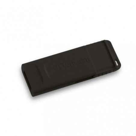 MEMORIE USB VERBATIM SLIDER- USB 20- 128GB BLK- 49328timbru verde 003 lei)