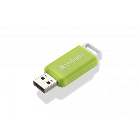 MEMORIE USB VERBATIM DATABAR 32GB USB 20 VERDE 49454TIMBRU VERDE 003 LEI)