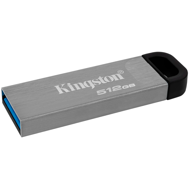 MEMORII USB Kingston 512GB DataTraveler Kyson 200MB/s Metal USB 32 Gen 1- EAN: 740617328332 DTKN/512GBtimbru verde 003 lei)