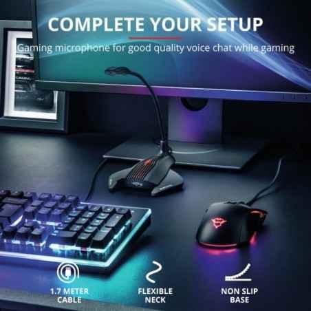 MICROFON GAMING TRUST GXT 239 NEPA BLACK 23467timbru verde 003 lei)