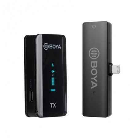 Boya Digital True-Wireless Microphone- Lightning iOS24 GHz) BY-XM6-S3timbru verde 018 lei)