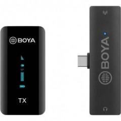 Boya Digital True-Wireless Microphone- USB Type-C Mobiles24 GHz) BY-XM6-S5timbru verde 018 lei)