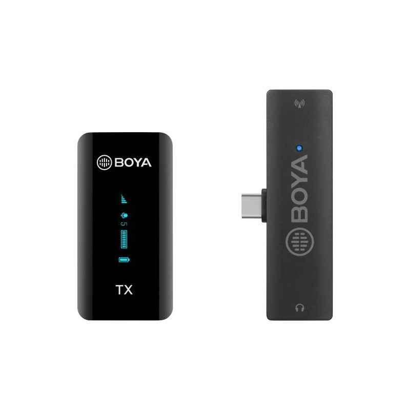 Boya Digital True-Wireless Microphone- USB Type-C Mobiles24 GHz) BY-XM6-S5timbru verde 018 lei)