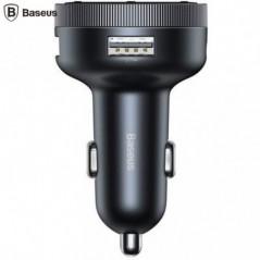 MODULATOR AUTO FM Baseus Enjoy-BT 50- 2xUSB 5V/34A max- 12V-24V-frecv FM: 87-5-1080MHZ- MP3/WAV/FLAC/APE/WMA- answer/reject/hang