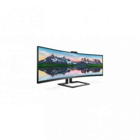 MONITOR PHILIPS 488- home- office- VA- 5K UHD5120 x 1440)- Ultra Wide- curbat- 450 cd/mp- 5 ms- HDMI x 2- DisplayPort- 499P9H/00