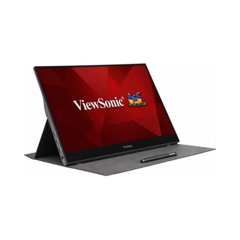 MONITOR ViewSonic 156 inch- home - office- IPS- Full HD1920 x 1080)- Wide- 250 cd/mp- 14 ms- mini HDMI- TD1655timbru verde 7 lei