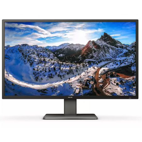 MONITOR Philips 425 inch- home - office- VA- 4K UHD3840 x 2160)- wide- 400 cd/mp- 4 ms- Display Port - HDMI x 3- 439P1/00timbru