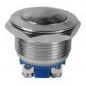 Buton metalic antivandalism fara retinere - 3A/250V - 22x23 mm