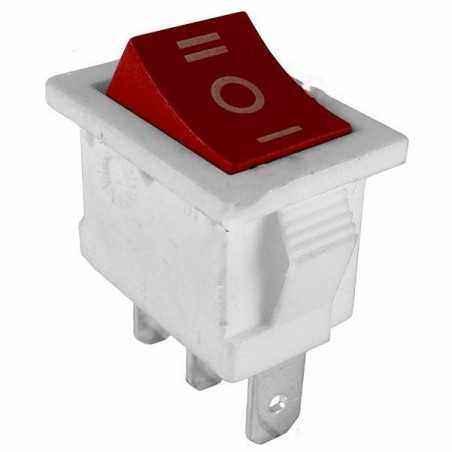 Comutator ON-OFF-ON - 6A/250V - 26x15x21 mm