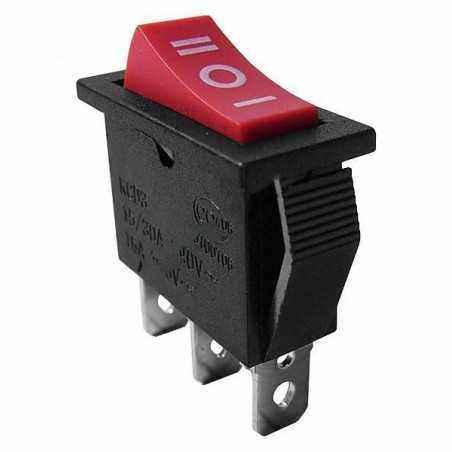 Comutator ON-OFF-ON - 15A/250V - 37x31x14 mm