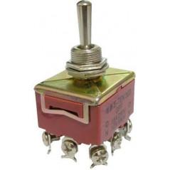 Comutator triplu ON-ON - 15A/250V - 55x33x28 mm