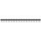 Sir de 24 pini distanta dintre pini: 5 mm Sir de 24 pini distanta dintre pini: 5 mm