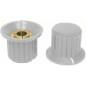 Buton plastic, gri - KYP25-18-6J Buton plastic, gri - KYP25-18-6J