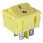 Intrerupator dublu, ON-OFF - 6A/250V - 25x21x24 mm Intrerupator dublu, ON-OFF - 6A/250V - 25x21x24 mm
