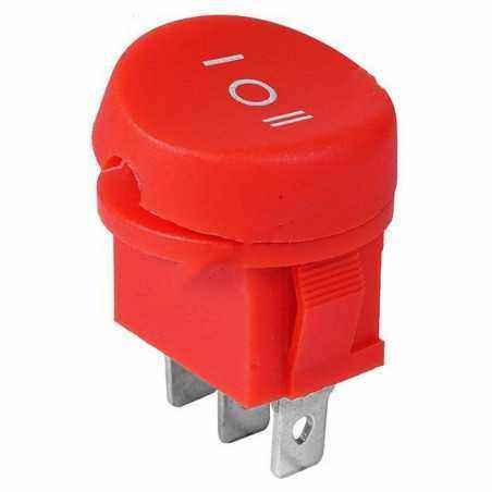 Comutator, ON-OFF-ON - 6A/250V - 29x23 mm