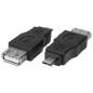 Mufa adaptoare USB A mama - micro USB tata