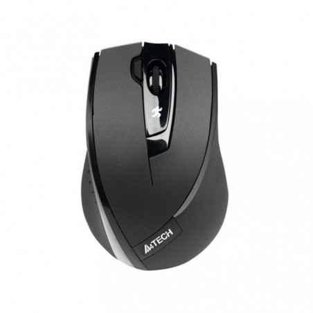 MOUSE A4tech- PC sau NB- wireless- 24GHz- optic- 2000 dpi- butoane/scroll 4/1- - negru- G7-600NX-1 45506723timbru verde 018 lei)
