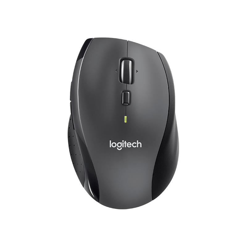 MOUSE LOGITECH- M705 Marathon- PC sau NB- wireless- 24GHz- optic- 1000 dpi- butoane/scroll 6/1- Unifying Receiver- negru- 910-00