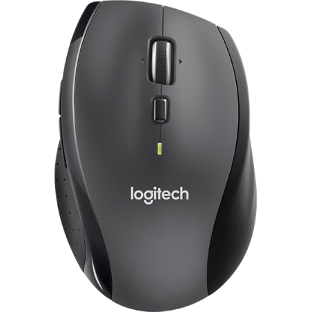 MOUSE LOGITECH- M705 Marathon- PC sau NB- wireless- 24GHz- optic- 1000 dpi- butoane/scroll 6/1- Unifying Receiver- negru- 910-00