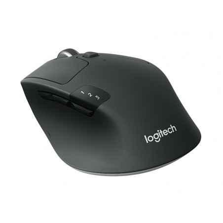 MOUSE LOGITECH- M720- PC sau NB- wireless- Bluetooth - 24GHz- optic- 1000 dpi- butoane/scroll 8/1- mod dual de conectare- negru-